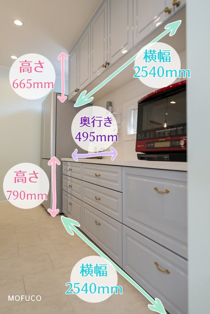 カップボードのサイズ一覧
