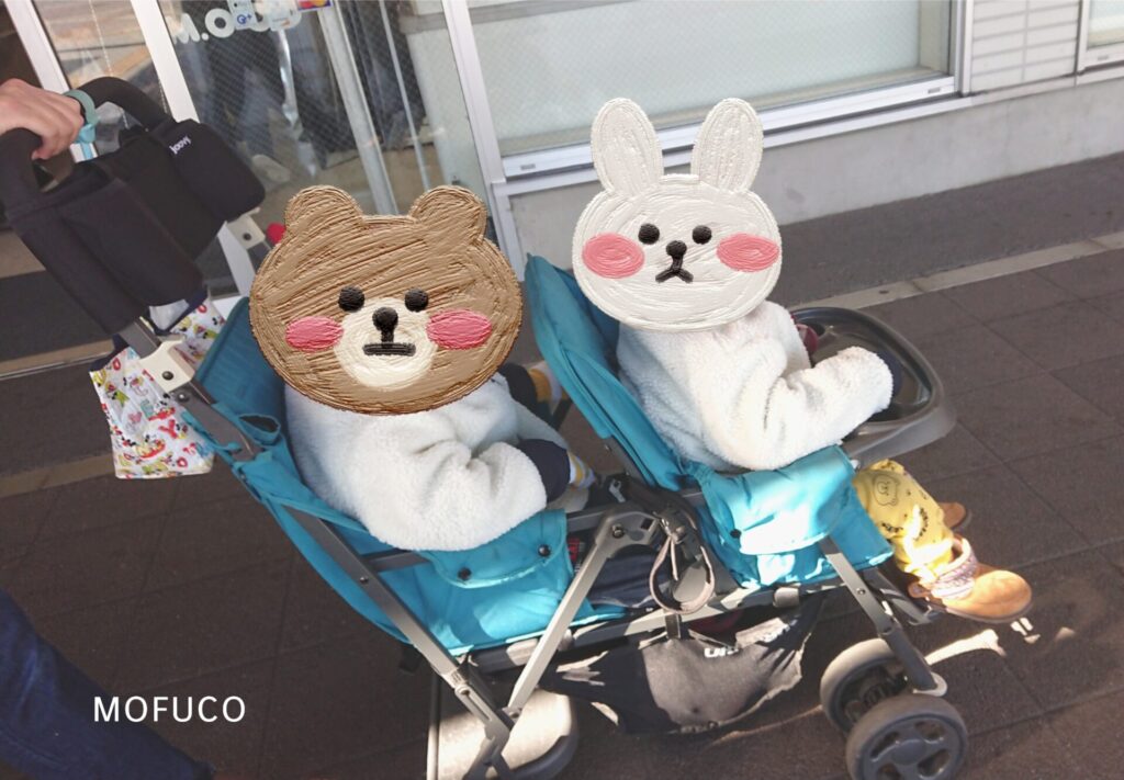 2人用ベビーカー