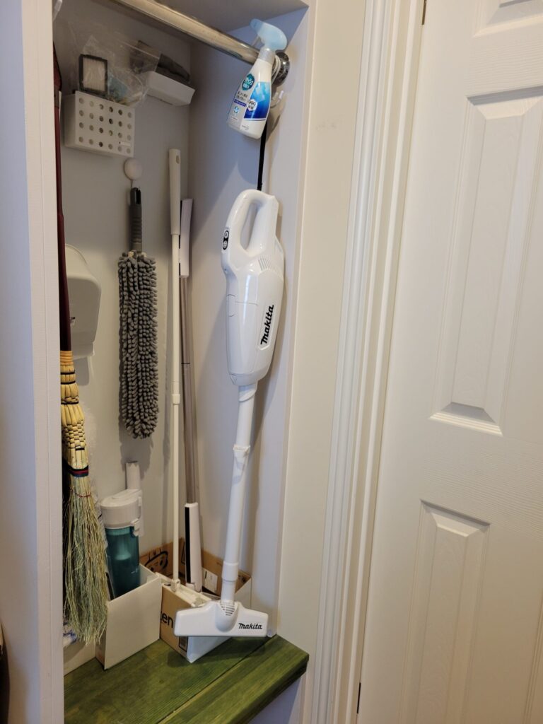 掃除道具収納
