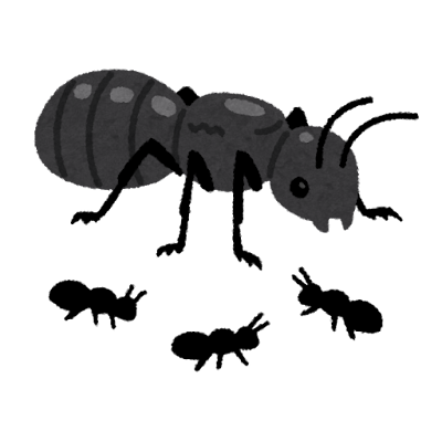 アリのイラスト